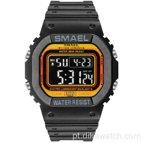 SMAEL relógio digital masculino relógios desportivos LED militar